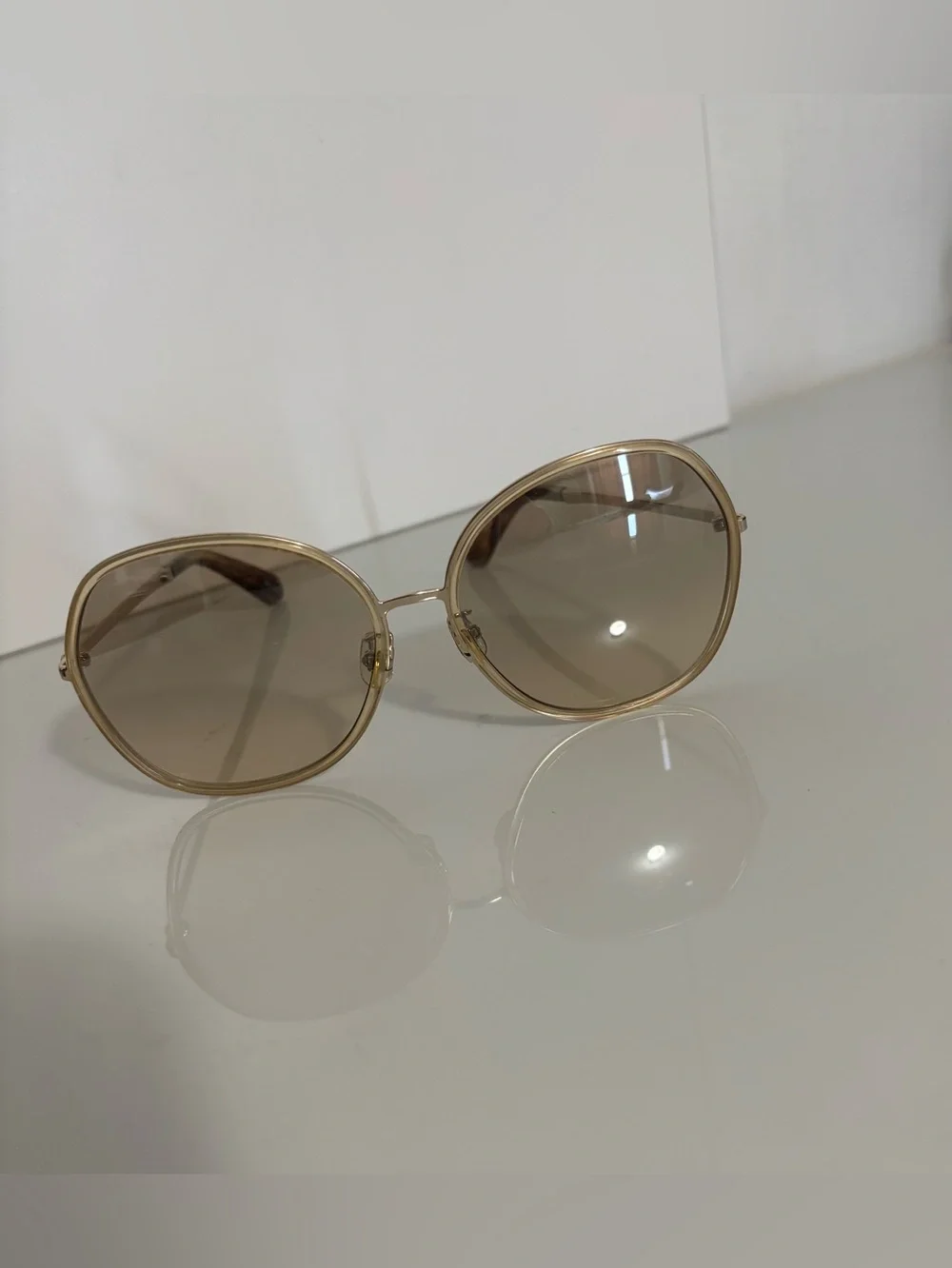 KATE SPADE Coralina Women’s Beige Round Sunglasses
